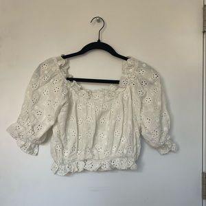 Surf & Gypsy White Crop Size Medium